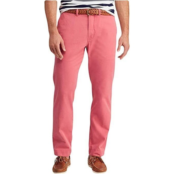 Polo Ralph Lauren Other - NWT Polo Ralph Lauren Classic Fit Chino Pants Berry Men's Size 46 B x 30 H14459